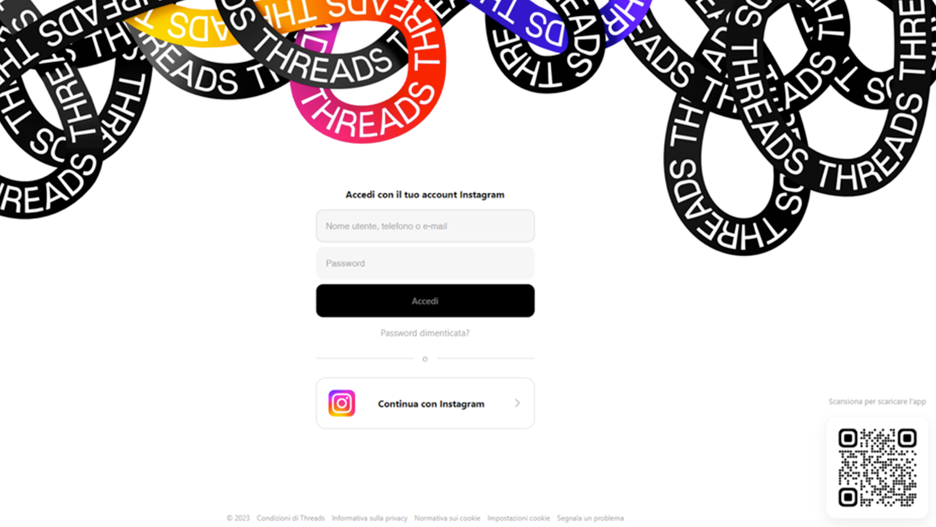 threads il nuovo social network