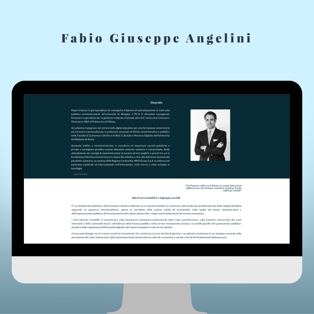 Fabio Giuseppe Angelini• Visual Communication • web design • cooburn sarti della comunicazione •Lecce